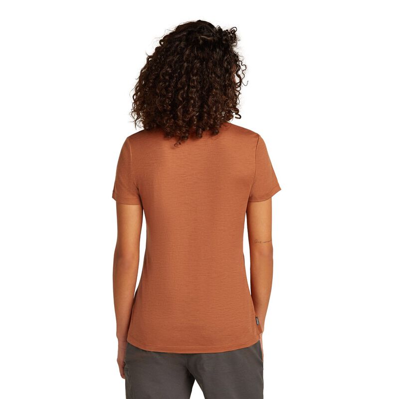 Icebreaker W Merino 150 Tech Lite SS Tee Adventure Ride image number 1